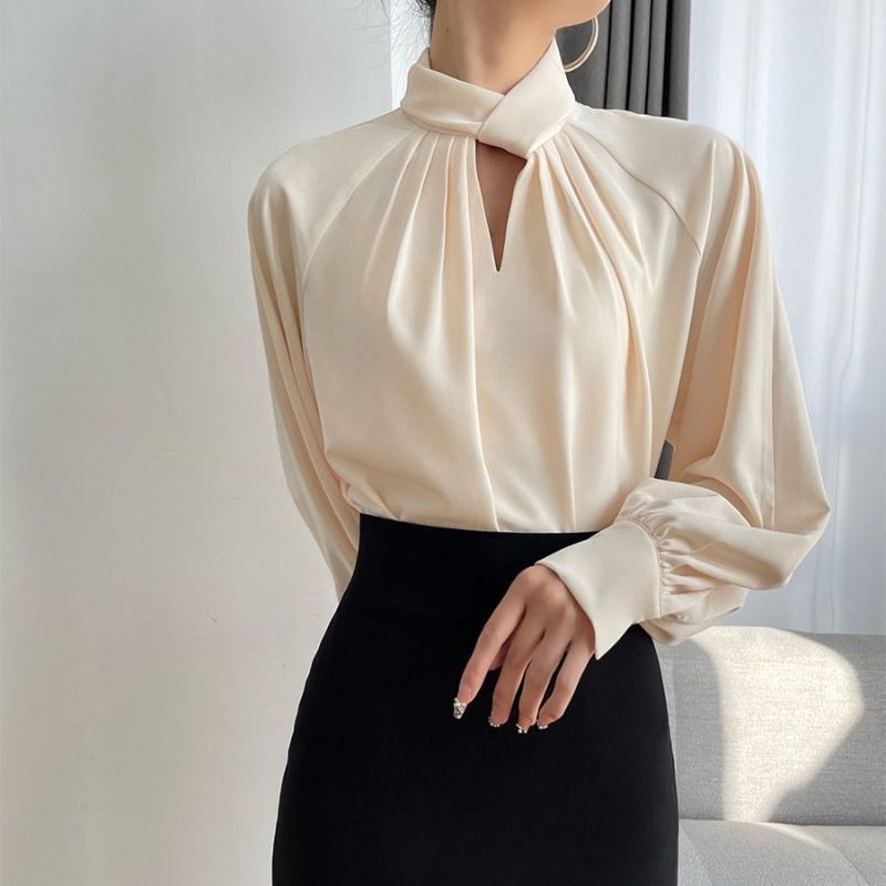Women Formal Wear Sale - Fener Kollu Kadın Gömleği ve Bluzu