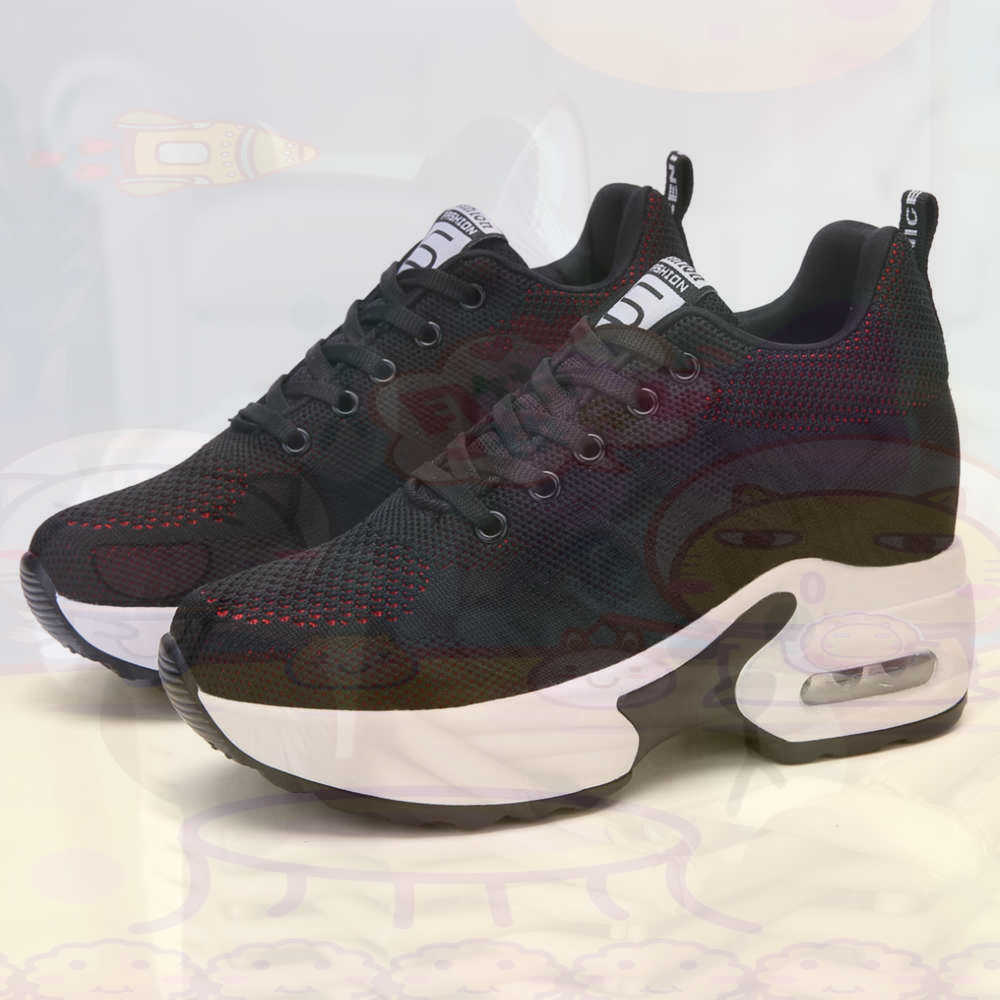 Women Formal Wear Black And White - Kırmızı Boyutu 36 Ayakkabı Kadın Tenis