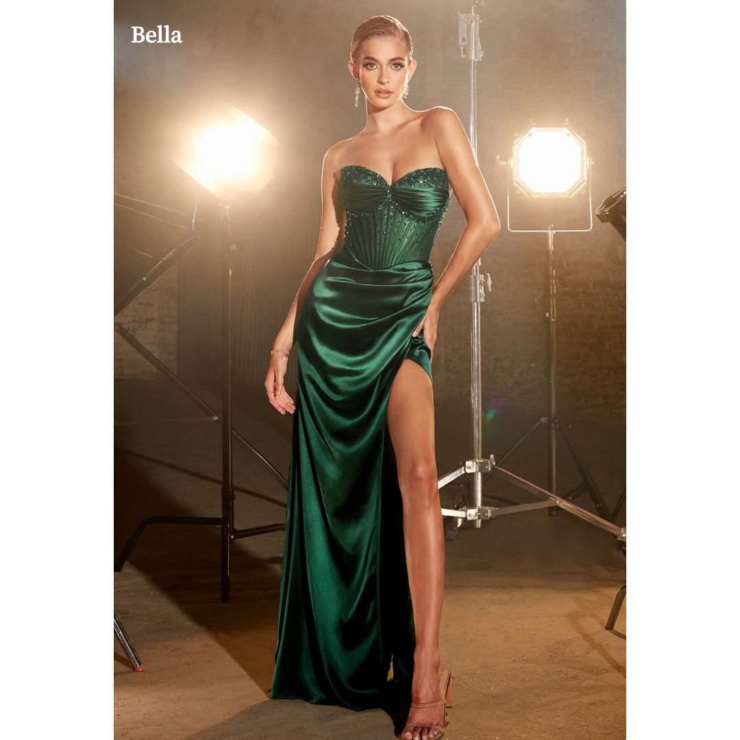 Women Formal Wear For Graduation - Bella Özel Tasarım Abiye Elbiseler Straplez