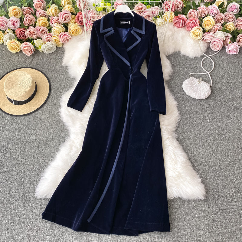 Kadın Siyah Kadife Blazer Elbi - Trench Coat Formal incelemesi ve fiyatı