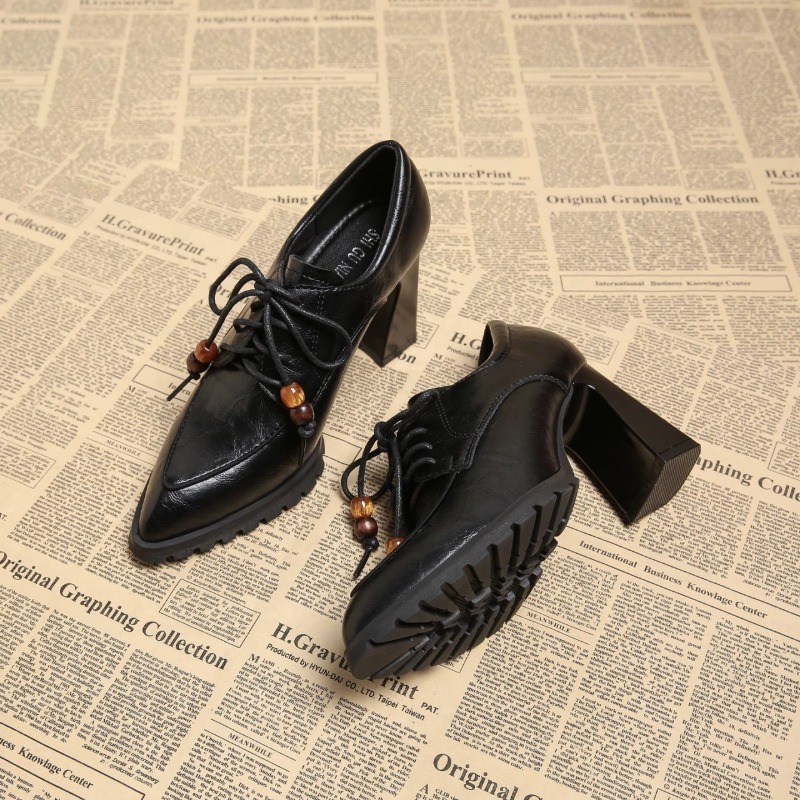 Retro Askılı Derin Ağızlı Tek  - Pump Heel Block incelemesi ve fiyatı