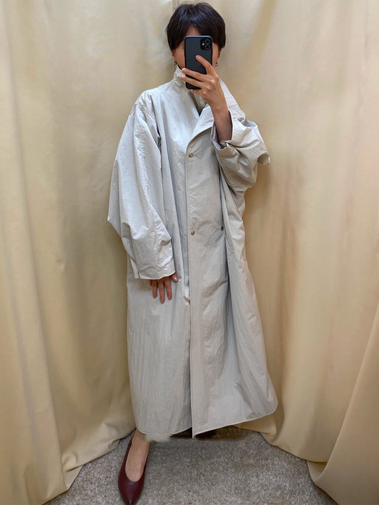 Kırık Beyaz Büyük Beden Uzun T - Trench Coat Formal incelemesi ve fiyatı