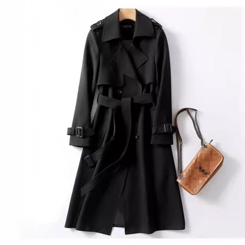 Kadın Yaka Kemerli Çift Düğmel - Trench Coat Formal incelemesi ve fiyatı