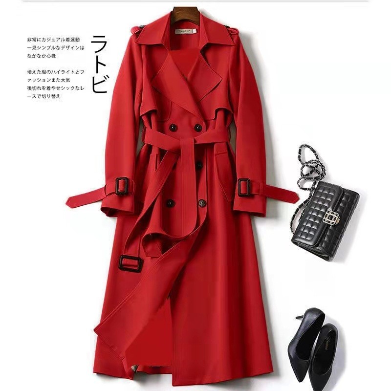 Kadın Yaka Kemerli Çift Düğmel - Trench Coat Formal incelemesi ve fiyatı