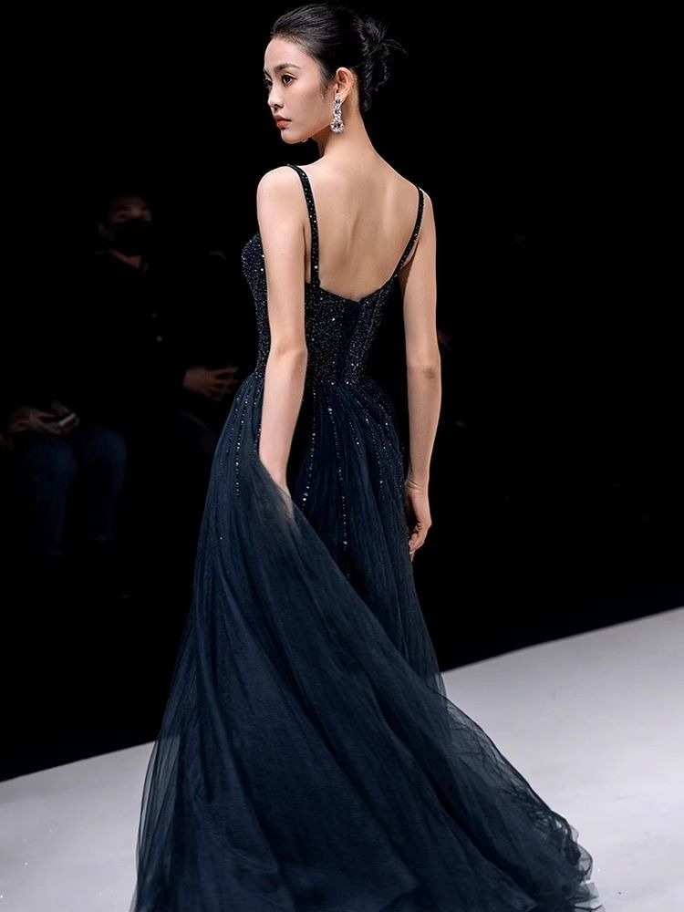 Zarif Prenses Lacivert Payet S - Women Formal Wear For Graduation incelemesi ve fiyatı