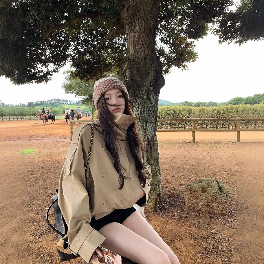 Kadınlar için Kısa Trençkot, D - Trench Coat Formal incelemesi ve fiyatı
