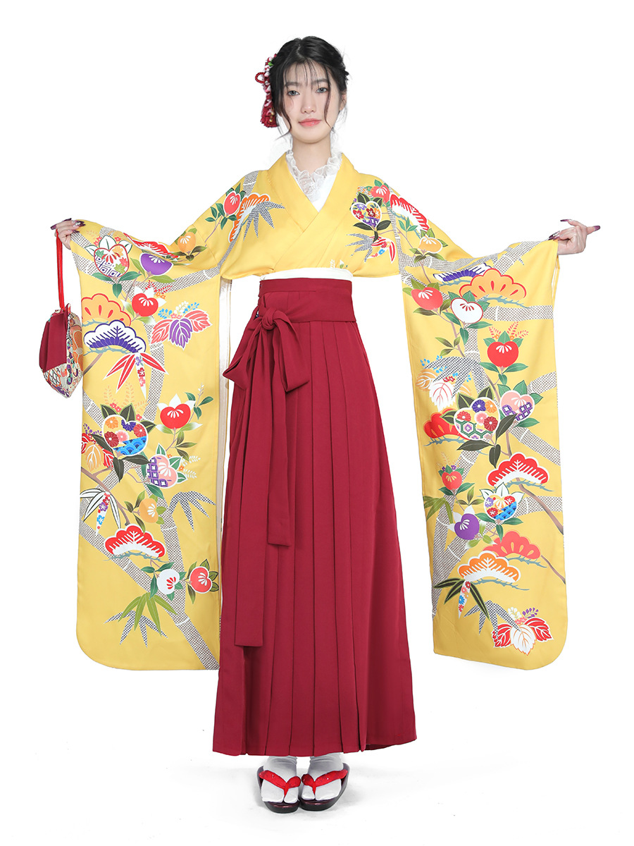 Kadın Japon Kimono Seti Wabi-S - Women Formal Wear For Graduation incelemesi ve fiyatı